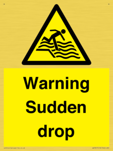 Warning Sudden drop